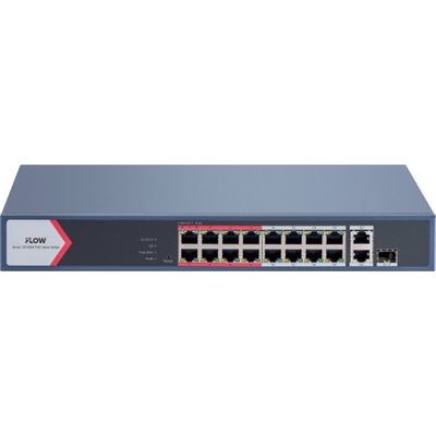 Коммутатор F-SW-EM418POE-VM-L от i-FLOW – 24 490 рублей | Характеристики, рекомендации и обзор устройства