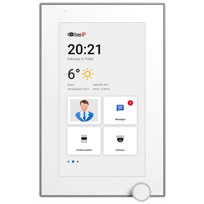 IP-видеодомофон BAS-IP AZ-07L WHITE - характеристики, рекомендации и обзор устройства
