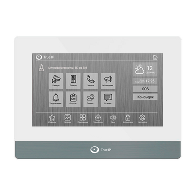 IP-видеодомофон True-IP TI-4107AW - характеристики, рекомендации и обзор устройства