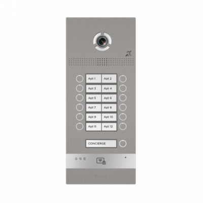 Вызывная панель IP-домофона BI-12FBI SILVER от BAS-IP