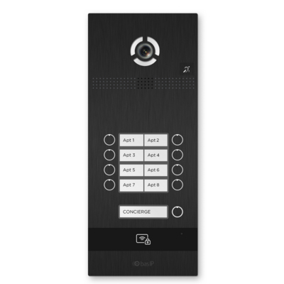 Вызывная панель IP-домофона BI-08FBI BLACK от BAS-IP