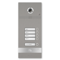 Вызывная панель IP-домофона BI-04FBI SILVER от BAS-IP