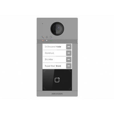 Вызывная панель IP-домофона DS-KV8413-WME1(C)/Flush от Hikvision