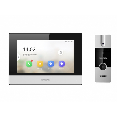 Комплект IP видеодомофона DS-KIS302-P от Hikvision