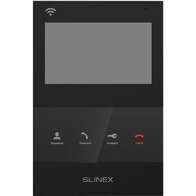 Монитор домофона цветной SQ-04N Cloud Black от Slinex