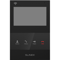 Монитор домофона цветной SQ-04N Cloud Black от Slinex