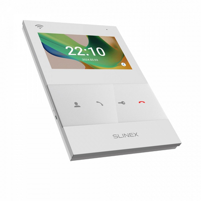 Монитор домофона цветной SQ-04N Cloud White от Slinex  - другой ракурс
