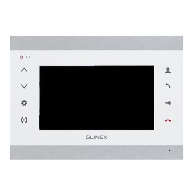 Монитор домофона цветной с функцией «свободные руки» SL-07N Cloud (Silver+White) от Slinex