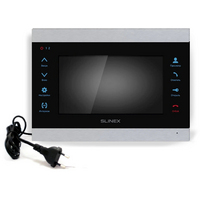 Монитор домофона цветной с функцией «свободные руки» SL-07N Cloud (Silver+Black) от Slinex