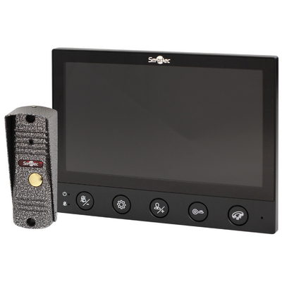 Комплект вызывной панели с монитором ST-MS607S-BK от Smartec
