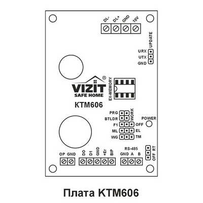 Контроллер VIZIT-KTM606 от VIZIT — характеристики, рекомендации и обзор устройства, плата