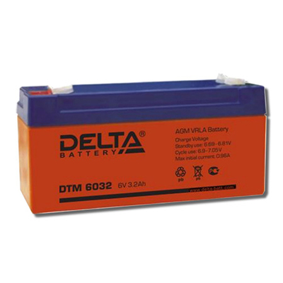 Аккумулятор DTM 6032 от Delta - характеристики, рекомендации и обзор устройства