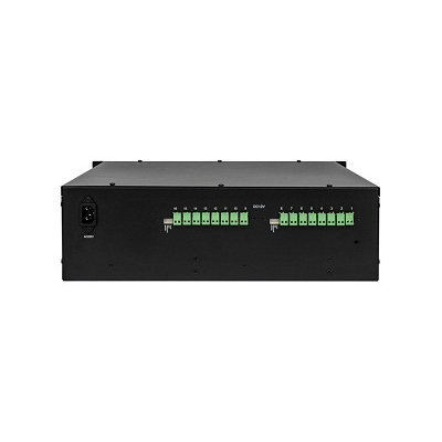 Источник бесперебойного питания ББП-80х2 v.16 RACK 3U-2 от AccordTec - характеристики, рекомендации и обзор устройства, вид сзади