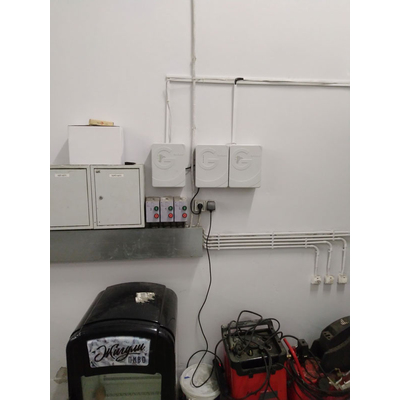 Контроллер ACS-102-CE-B (POE) от RusGuard - монтаж на объекте - пример работы