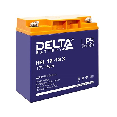 Аккумулятор HRL 12-18 X от Delta - характеристики, рекомендации и обзор устройства