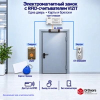 Комплект с электромагнитным замком и считывателем VIZIT KTM-602R