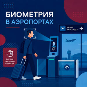 Минтранс РФ готовит закон о биометрии в аэропортах