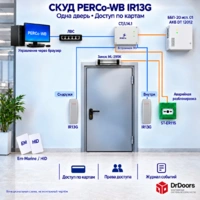 СКУД PERCo-WB со встроенным ПО | RFID Em-marine