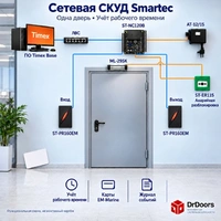 Сетевой СКУД Smartec с УРВ | RFID Em-marine v.2