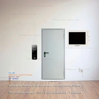 Комплект домофона для офиса iPanel 2 WG Black и Tantos Ameli