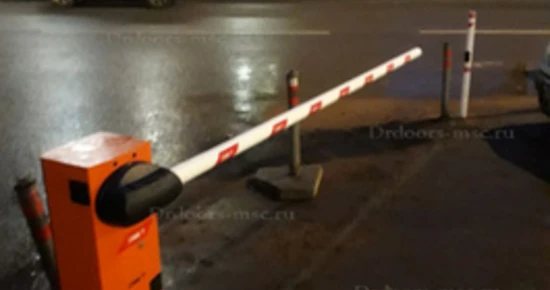 Пример работы по установки шлагбаума AN-Motors от 030922, пример 1