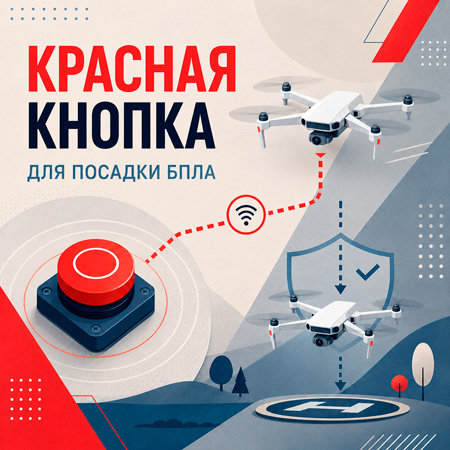 В России создали «красную кнопку» для принудительной посадки беспилотников
