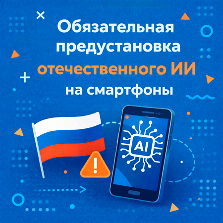 Предустановка отечественного ИИ на смартфоны может стать обязательной