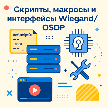 Скрипты, макросы и интерфейсы Wiegand/OSDP