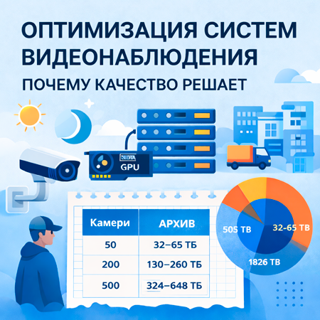 Оптимизация систем видеонаблюдения: почему качество решает